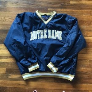 Men’s Norte Dame pull over size large